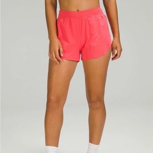 Lululemon Find Your Pace High-Rise Lined Short 3"
Pale Raspberry